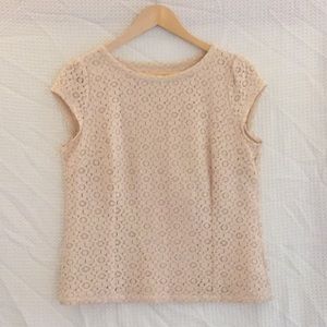 Boden women’s fitted lace top